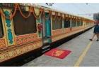 What makes Palace on Wheels a leading luxury train?