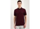 Stylish Maroon Polo T-Shirt – Perfect for Any Occasion!