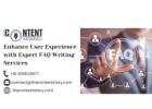 Enhance User Experience with Expert FAQ Writing Services