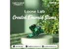 Discover the Beauty of Loose Lab Created Emerald Stones