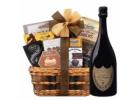 Order New Year Gift Baskets with Champagne at Best Price