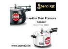 Buy Hawkins Steel Pressure Cooker Online at Store A2Z