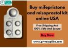 Buy mifepristone and misoprostol kit online USA - Privacypillrx