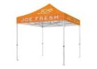 Make Your Brand Stand Out with a Custom Canopy Tent 10x10!