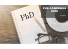 PhD Admission 2025: Your Path to Academic Excellence