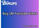 Buy 1M YouTube Views - Boost Your Channel with Famups Followers