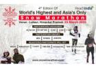 4th Edition of World's Highest Snow Marathon at Lahaul, Himachal Pradesh