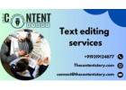 TheContentStory: Expert Text Editing Services for Flawless Content