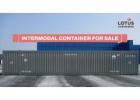 Purchase intermodal containers | LOTUS Containers