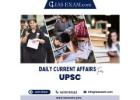 Get the best Daily Current Affairs for UPSC