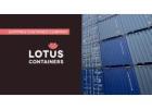 Buy shipping container | LOTUS Containers