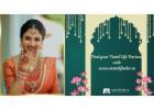 Find your ideal Tamil Life partner with Matchfinder Matrimonial Services