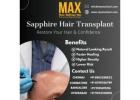 Sapphire Hair Transplant in Bangalore | Hair Growth Surgery - MAX Hair Clinic