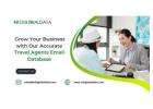 Grow Your Business with Our Accurate Travel Agents Email Database