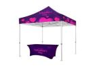 Stand Out Anywhere with Our Custom Tents with Logo