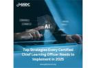 Top Strategies Every Certified Chief Learning Officer Needs to Implement in 2025