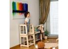 Buy Space-Saving & Safe Foldable Learning Tower for Kids