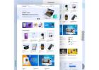 Electronic Products Website Landing Page