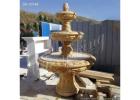 Marble Tiered Water Fountain for Outdoor garden and home decor