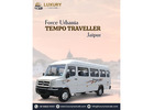 Luxury Force Urbania Tempo Traveller Rental in Jaipur