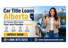 Get Financial Support With Car Title Loans Alberta