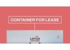 Storage container for rent | LOTUS Containers